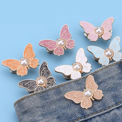 🌸🦋 Hebilla de cinturón ajustable desmontable con forma de mariposa, perfecta para combinar con jeans, faldas y vestidos ✨👗💃
