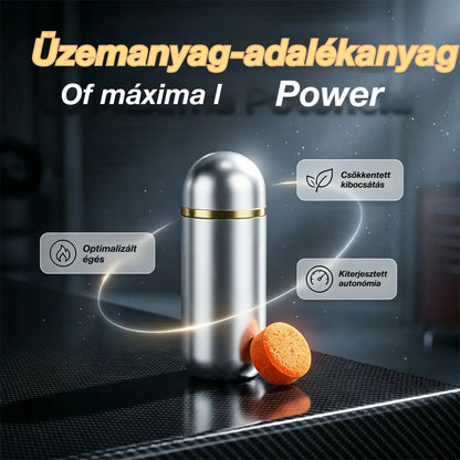 ⛽️🔥【60 kapszula】Üzemanyag-tisztító adalék | Eltávolítja a lerakódásokat, üzemanyagot takarít meg, javítja a teljesítményt és tisztítja a katalizátort | Kompatibilis dízellel és benzinnel 🚗✨