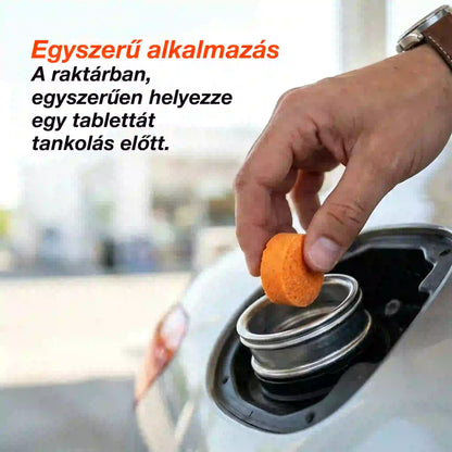 ⛽️🔥【60 kapszula】Üzemanyag-tisztító adalék | Eltávolítja a lerakódásokat, üzemanyagot takarít meg, javítja a teljesítményt és tisztítja a katalizátort | Kompatibilis dízellel és benzinnel 🚗✨