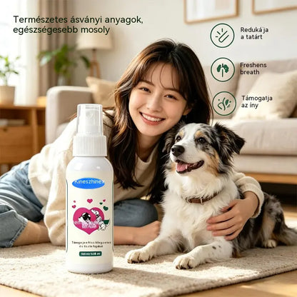 🐶🐱【Vásároljon 1-et, kapjon 2-t ingyen】Állatszőr- és fogtisztító spray