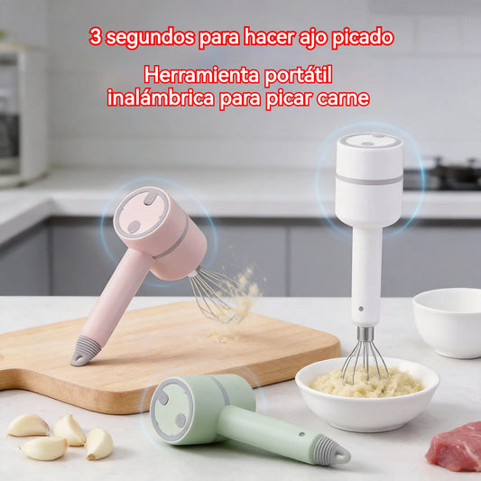🏡🥄InfinitaMix Picadora de carne multifuncional - Cocina práctica sin depender de cables