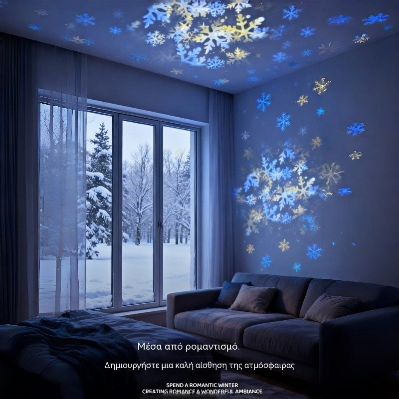 💖🌙【50% de descuento】🌌✨Lámpara proyector de cielo estrellado dinámico | Luz y sombra giratorias, creando una atmósfera de ensueño