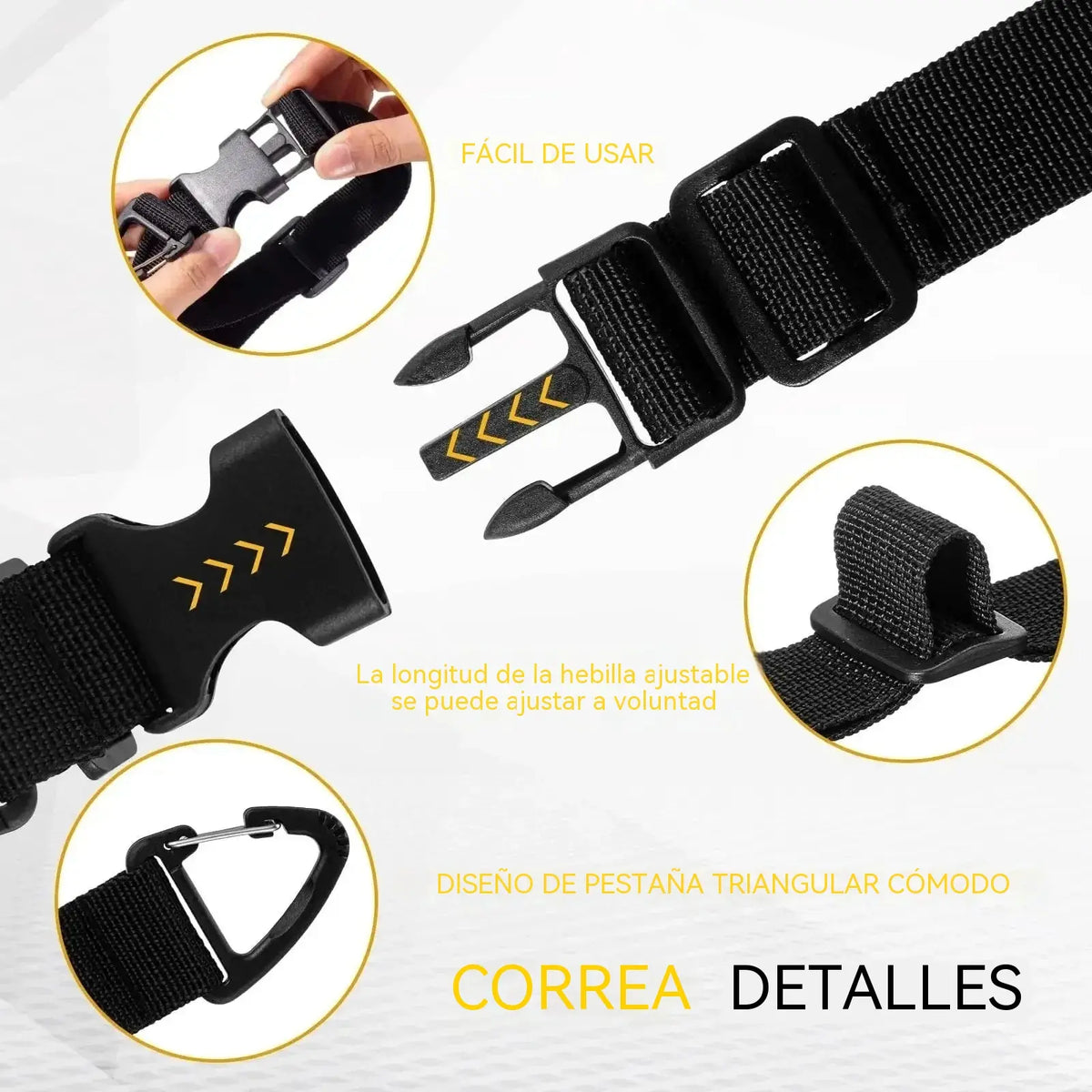 🔥【Compra 5 y llévate 5 gratis】🔥【10 artículos】Correas ajustables para organizar cables de extensión