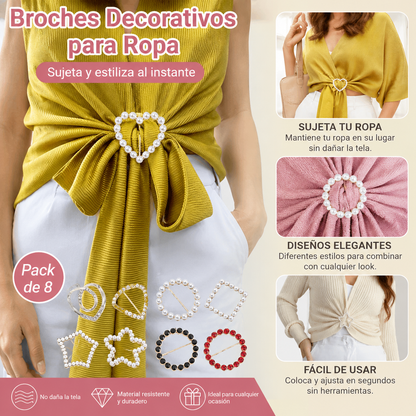 🔥【8 piezas 】💟💟Botones multifuncionales, se fijan a las esquinas de la ropa.