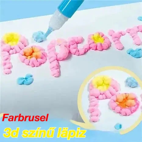 🎁【Vásárolj 1-et, kapsz 2-t ingyen】【2 darab 8300 Ft】3D nyomtatótoll gyerekeknek: Popcorn buborék rajzolás (DIY)