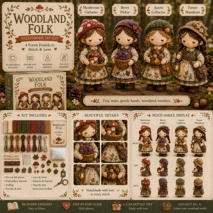 🎁Utolsó nap: Élvezd a 49% kedvezményt! 🧵 Miniatűr patchwork készlet a Miniature World sorozatból.