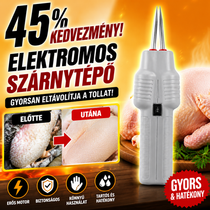 🛒【45% KEDVEZMÉNY】🦆🦆 Elektromos baromfiszőrtelenítő｜Nagy hatékonyságú szőrtelenítés, idő- és energiamegtakarítás