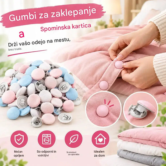 ✨ 【20 kosov】Pritrdilci za odeje – Stabilni in enostavni za uporabo! 📍Univerzalni – za debele in tanke odeje