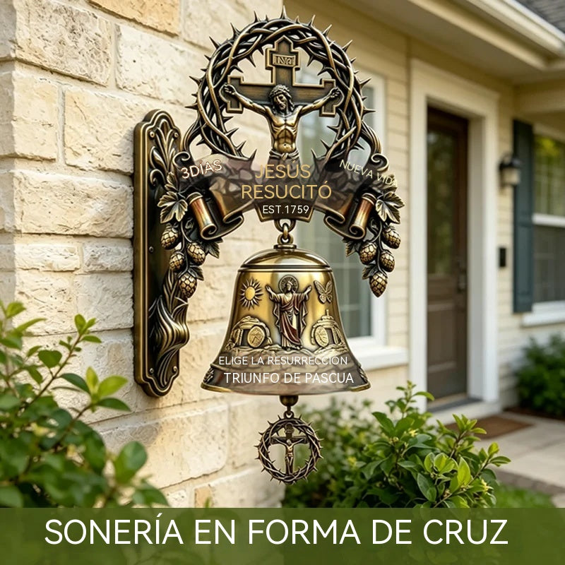 🔔¡El símbolo de fe y esperanza para tu hogar! —— Campana de pared «Triunfo»