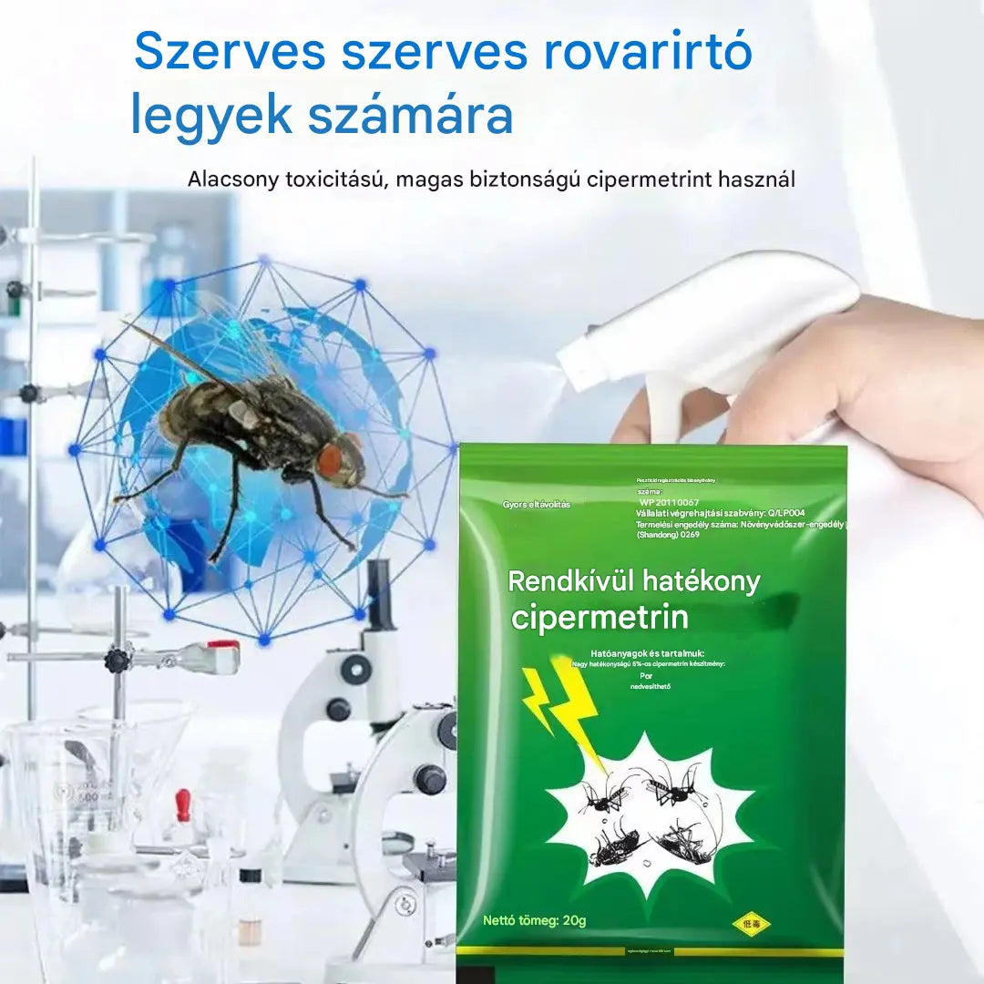 🦟【5 tasak】❌Kifejezetten a szúnyogok és legyek farmokon való irtására tervezték, egy csomag elpusztítja a bolhákat/sáskákat/csótányokat/legyeket/szúnyogokat!