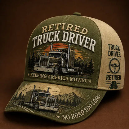 🚛 Sombrero de camionero jubilado