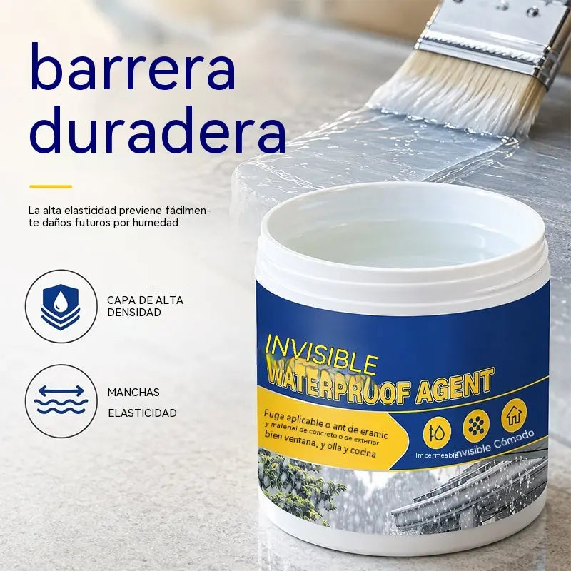 🥳💞 ¡Las ventas superaron las 50.000 unidades! 🔥 【Compra 1 y llévate 1 gratis】💧🛡️ Sellador impermeable invisible: Transparente después del secado, previene eficazmente las fugas en techos, paredes y canalones ✨🏠