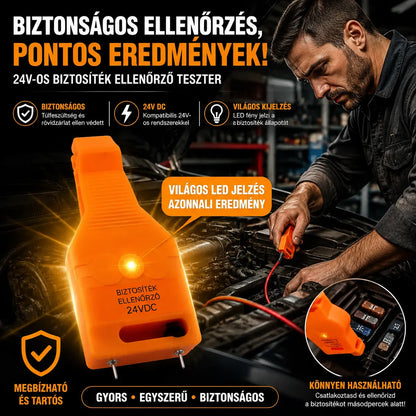 🚗⚡ 2 az 1-ben Biztosíték Tesztelő és Kiszedő Szerszám – Gyors, Praktikus és Univerzális 🔧