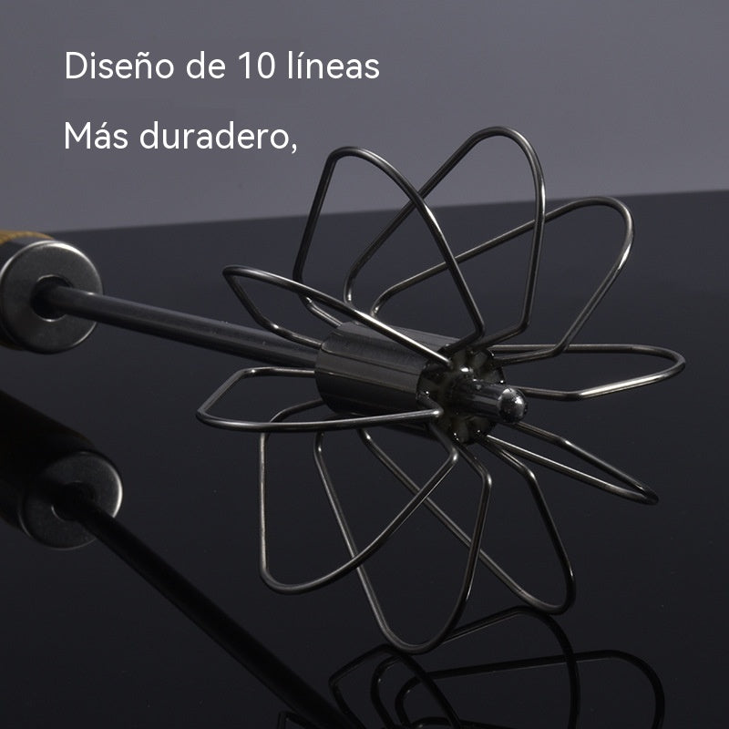 🔥Última oferta especial【Compra 1 y llévate otro gratis】🔥Batidor de huevos semiautomático/manual