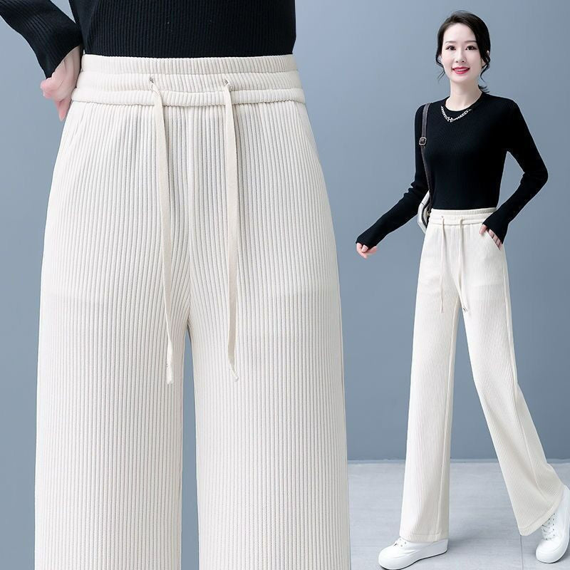 🔥🔥【M-3XL】【40-110 kg】👖Új női, bő szabású, rugalmas nadrág