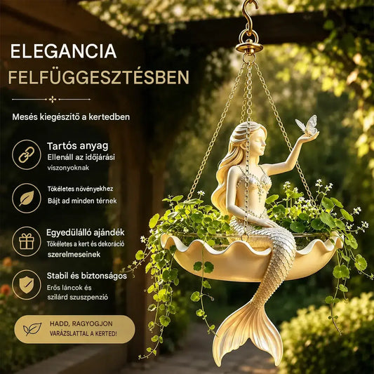 ✨ Változtasd át kertedet mesévé! Dekoratív függőcserép művészi meseszerű dizájnnal! 🌸🧚‍♀️