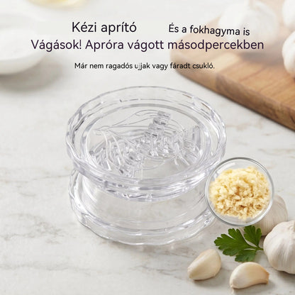🧄🔄【3 termék 7800 Ft】Kézi fokhagymaprés. Élvezd a 49% kedvezményt!