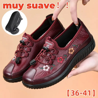 ⭐️【36-41】🔥Zapatos casuales de mujer, modernos y cómodos, de suela blanda, antideslizantes e impermeables.