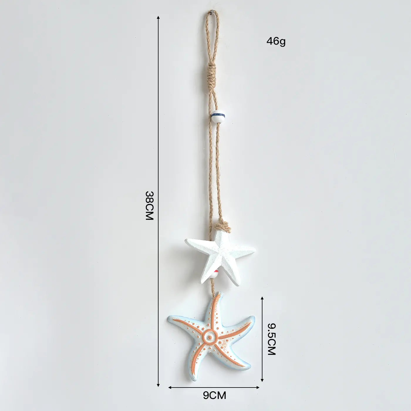 🔥【Compra 1 y llévate 1 gratis】🐠Adorno rústico de madera con motivos marinos para colgar