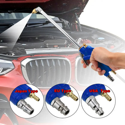 🚗💦 Pistola de Limpieza Neumática 2 en 1 – Aire Potente y Agua a Presión para una Limpieza Profunda 🔥