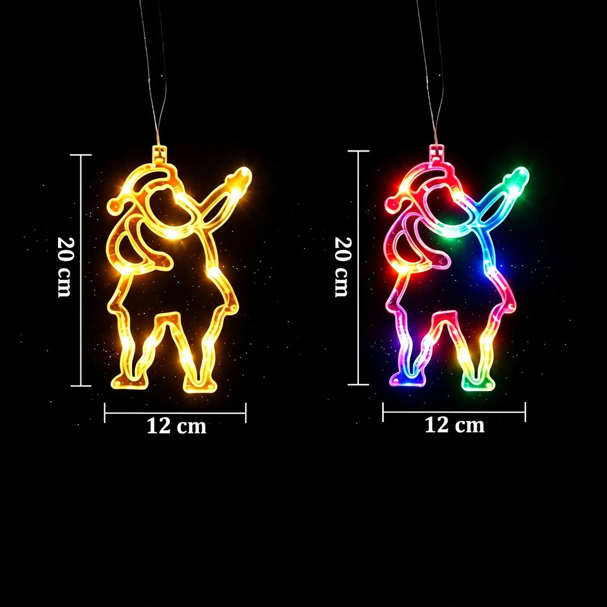 🔥🎁【2 por 26 euros】🎄 Luces navideñas LED a pilas para ventanas