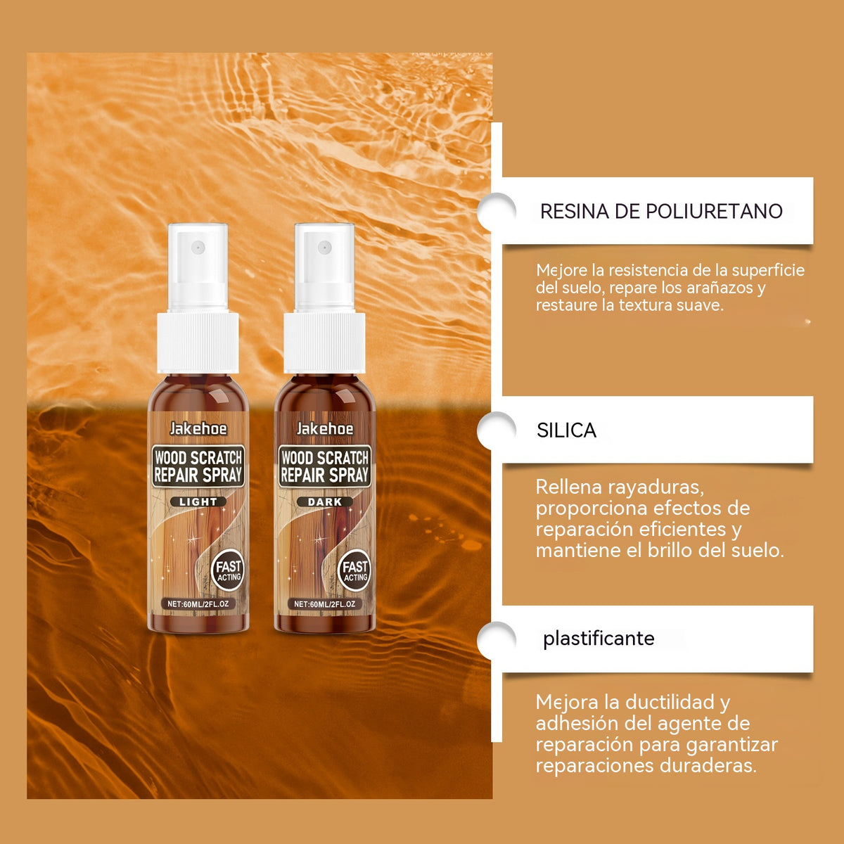 🌟Compra 1 y llévate 1 gratis🌳 Limpiador y abrillantador para suelos de madera