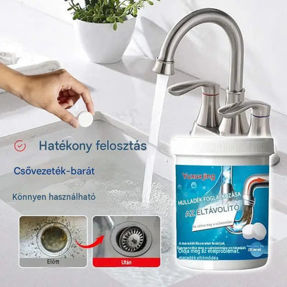 🔥【Vásárolj 1-et, kapsz 1-t ingyen】 ❤️ Hatékony pezsgőtisztító tabletták, amelyek gyorsan feloldják a zsíros haj okozta dugulásokat és kitisztítják az eltömődött lefolyókat; szagtalanítanak és antibakteriális hatásúak is.