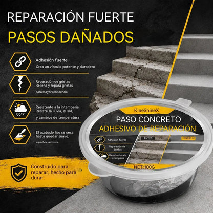 🥳¡OFERTA ESPECIAL 2026!🥳🔥【Compra 1 y llévate 1 gratis】💞¡Más de 50.000 unidades vendidas!🧰🛠️ Adhesivo para reparar escalones de hormigón