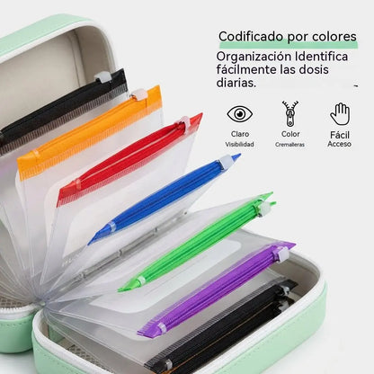 （Página 14）💊 Bolsa Impermeable para Medicamentos – Organizador Portátil para Medicinas y Accesorios, Ideal para Viajes, Hogar y Uso Diario