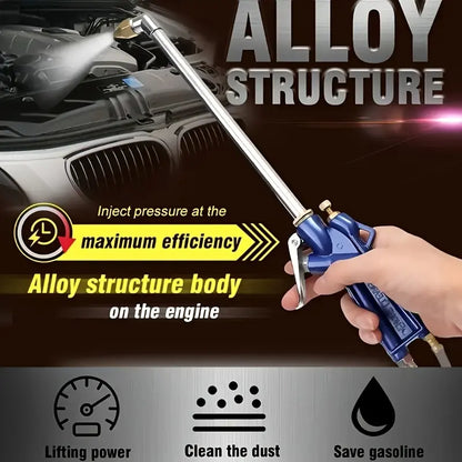 🚗💦 Pistola de Limpieza Neumática 2 en 1 – Aire Potente y Agua a Presión para una Limpieza Profunda 🔥