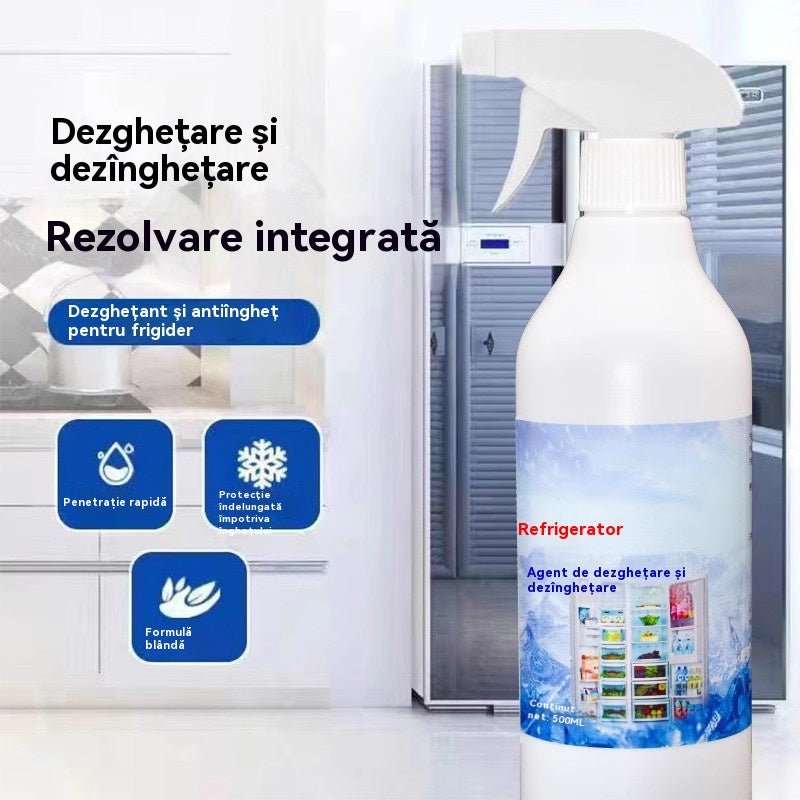 【Utolsó napi akció 50% KEDVEZMÉNY】Leolvasztó spray hűtőszekrényhez-fagyasztóhoz