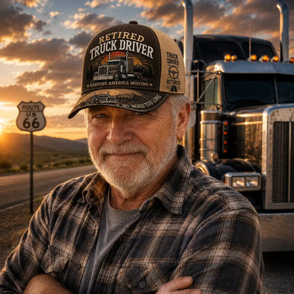 🚛 Sombrero de camionero jubilado
