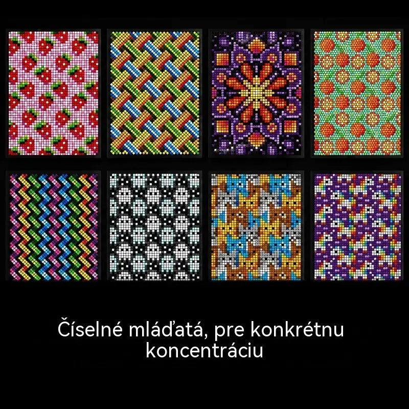 🛍️ Sada antistresových omaľovánok „100 vzorov – vedomé vyfarbovanie“ 🎨 Maľovanie podľa čísel pre dospelých a seniorov | 100 vzorov (kvety, mandaly) + sada fixiek v cene, tréning mozgu a relaxácia
