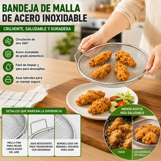 🔥🥳50% DE DESCUENTO🥗🍲Cesta de filtro de malla de acero inoxidable