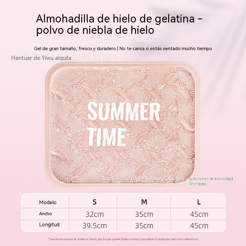 🧊🍃Cojín refrigerante de gel transpirable para el verano, sin necesidad de rellenarlo con agua