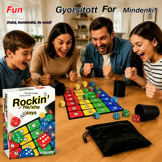🎲👨‍👩‍👧‍👦Népszerű kockajáték, a Ligreto
