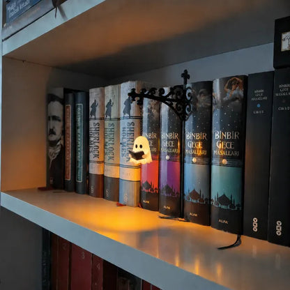 📚💡Iluminación decorativa para estanterías: farolillos para biblioteca✨