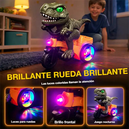 ⏳🔥¡50% de descuento por tiempo limitado! ⏰Triciclo eléctrico de dinosaurio para niños pequeños🦖