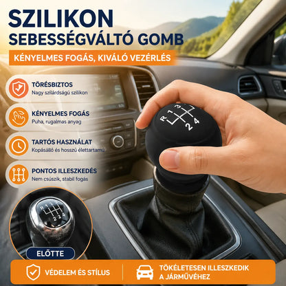 5 darab7900 Ft ✨ Adj új külsőt autódnak ezzel a szilikon sebességváltó borítással 🚘