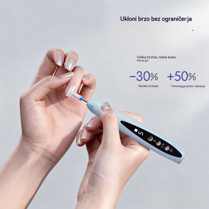 💅✨Prijenosna električna brusilica za nokte 2 u 1 s UV lampom