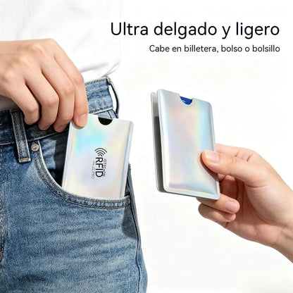 🔒 8 db RFID-blokkoló kártyatok – védelem bankkártyák és igazolványok számára
