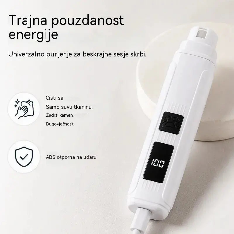 🔥【Kupite 1, dobijte 1 gratis】🐱🐶 Električna turpija za nokte za kućne ljubimce s LED indikatorom napajanja