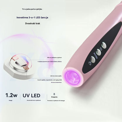 💅✨Prijenosna električna brusilica za nokte 2 u 1 s UV lampom