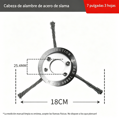 30%OFF🧰🔥Última oferta especial【Compra 1 y llévate 1 gratis】🔥Desbrozadora de alambre de acero