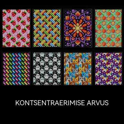 🛍️ Stressivastane värviraamatu komplekt "100 mustrit teadvelolekuks" 🎨 Maali numbrite järgi täiskasvanutele ja eakatele | 100 mustrit (lilled, mandalad) + markerikomplekt kaasas, aju treenimine ja lõõgastus