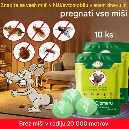 🔥【Super nizka cena - 【50 kosov】🚫🐀Ice Crystal Flower Močne tablete proti podganam in žuželkam.
