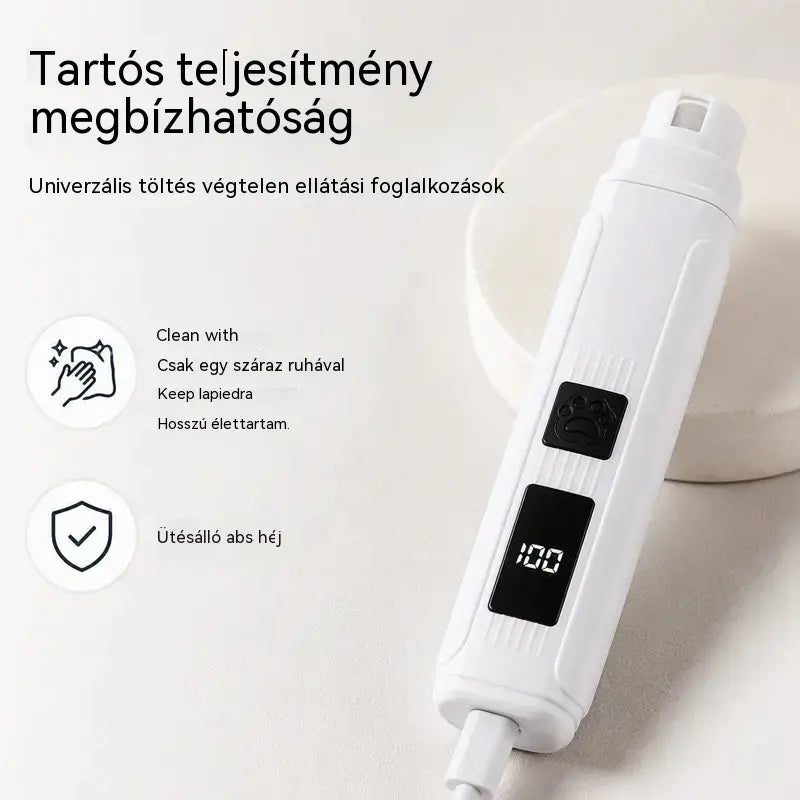 🔥【Kúpte 1 a získajte 1 zadarmo】🐱🐶 Elektrický pilník na nechty pre domáce zvieratá s LED indikátorom napájania