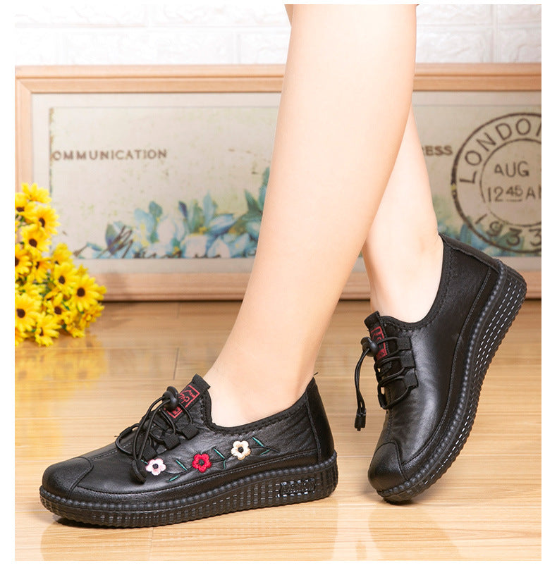 ⭐️【36-41】🔥Zapatos casuales de mujer, modernos y cómodos, de suela blanda, antideslizantes e impermeables.