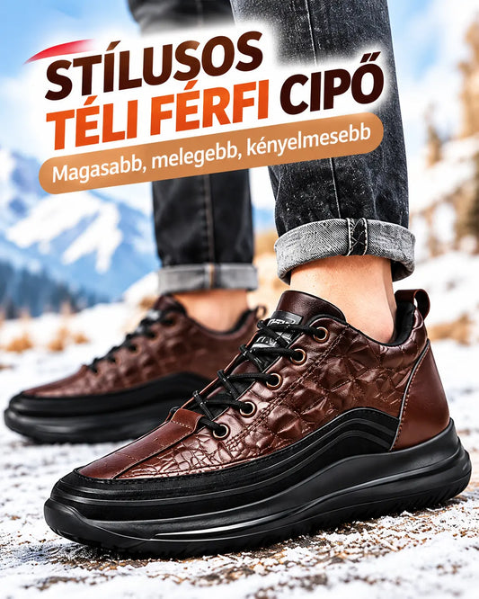 👞【38-48】🐊Luxus olasz sportcipők krokodilmintával