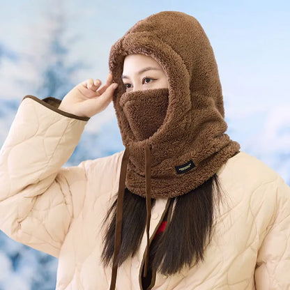 🧣☃Sudadera con capucha de forro polar 3 en 1, una prenda esencial para practicar ciclismo al aire libre en otoño e invierno.